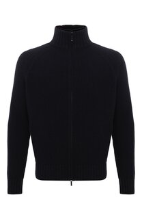 Кашемировый кардиган с меховой отделкой Loro Piana