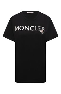 Хлопковая футболка Moncler