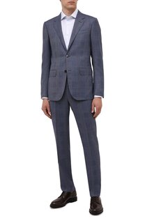 Костюм из шерсти и шелка Ermenegildo Zegna