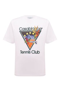 Хлопковая футболка Casablanca