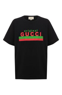Хлопковая футболка Gucci