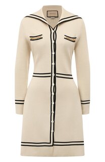 Шерстяное платье Gucci