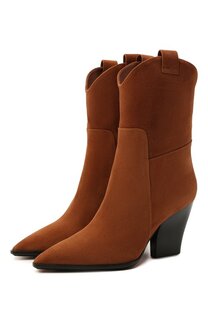 Замшевые казаки Santoni