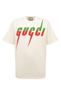 Хлопковая футболка Gucci