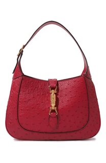 Сумка Jackie 1961 small из кожи страуса Gucci