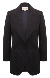 Шерстяной жакет Gucci