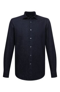 Джинсовая рубашка Ermenegildo Zegna