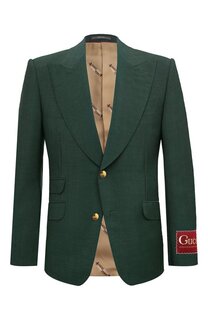 Шерстяной пиджак Gucci