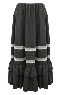 Шерстяная юбка Gucci