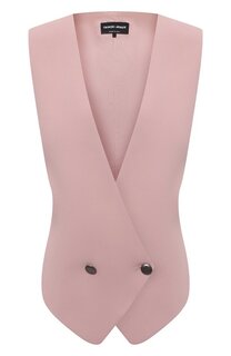 Жилет из вискозы Giorgio Armani