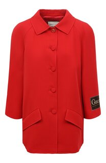 Жакет из шелка и шерсти Gucci