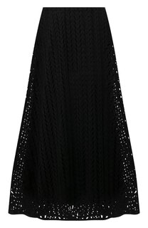 Юбка из хлопка и вискозы Valentino
