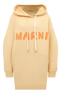 Хлопковое худи Marni