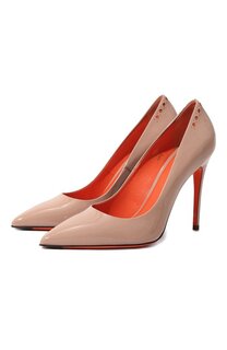Кожаные туфли Santoni