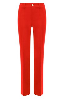 Брюки из шелка и шерсти Gucci