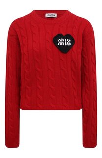 Кашемировый свитер Miu Miu