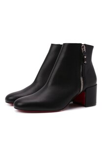 Кожаные ботильоны Ziptotal 55 Christian Louboutin