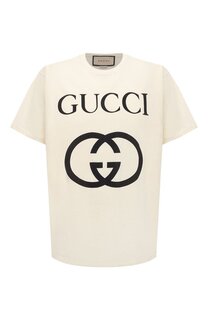 Хлопковая футболка Gucci