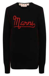 Шерстяной пуловер Marni