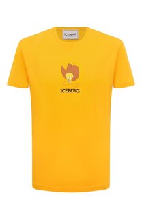 Хлопковая футболка Iceberg