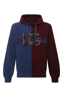 Комбинированное худи Dolce & Gabbana