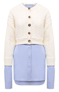 Комбинированный кардиган alexanderwang.t