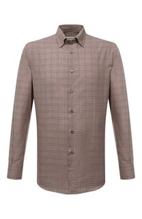 Хлопковая рубашка Brioni