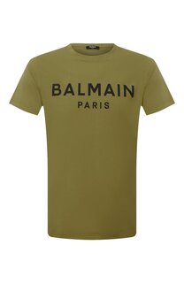 Хлопковая футболка Balmain
