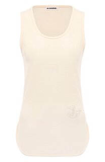 Хлопковая майка Jil Sander