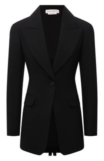 Шерстяной жакет Alexander McQueen