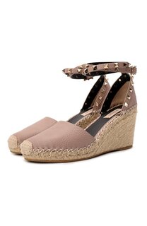 Кожаные туфли Rockstud Double Valentino