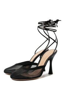 Комбинированные туфли Celenie Gianvito Rossi