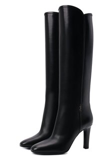 Кожаные сапоги Jane Saint Laurent