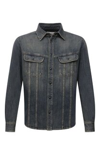 Джинсовая рубашка Saint Laurent