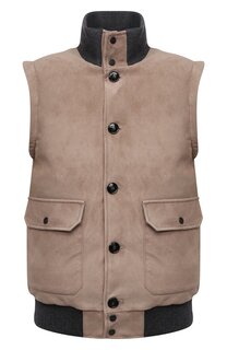 Комбинированный жилет Kiton
