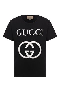 Хлопковая футболка Gucci
