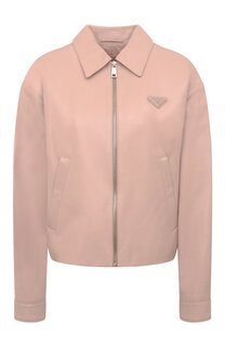 Кожаная куртка Prada