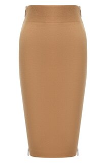 Юбка из кашемира и хлопка Burberry