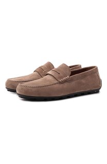 Замшевые мокасины Ermenegildo Zegna