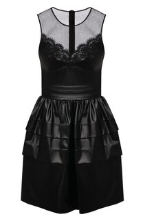 Платье из экокожи Ermanno Firenze