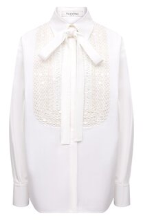Хлопковая блузка Valentino