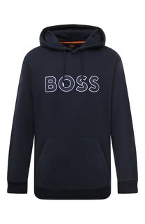 Хлопковое худи BOSS Orange