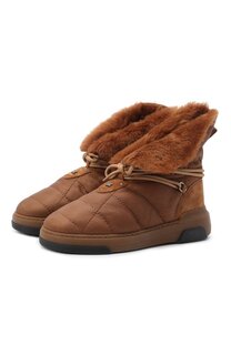 Комбинированные полусапоги Casadei