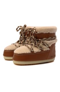 Комбинированные полусапоги Chloé x Moon Boot Chloé Chloe