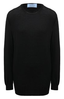 Шерстяной пуловер Prada