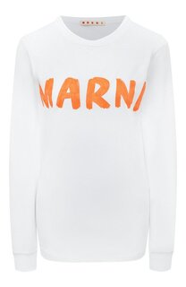 Хлопковый лонгслив Marni