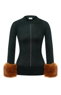 Пуловер из вискозы Saint Laurent
