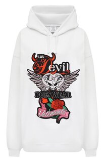 Хлопковое худи VETEMENTS