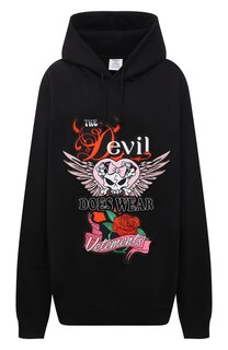 Хлопковое худи VETEMENTS