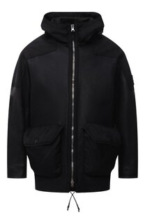 Кожаная куртка Stone Island